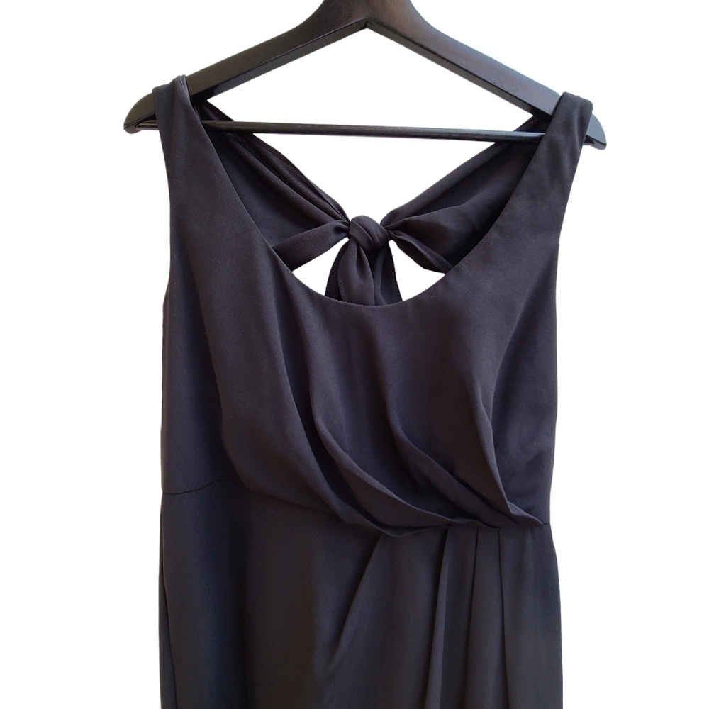 White by Vera Wang Full-length Evening Gown with Back Tie, Size Medium